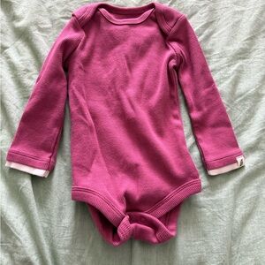 Fuchsia Long Sleeve Onesie